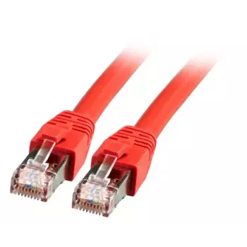 Verkkokaapeli EFB Elektronik K5528RT.7.5 RJ-45 Cat8.1 7,5 m punainen