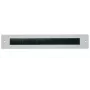 EFB Elektronik PRO-SOB10B.TS Jalustapaneeli harjalla PRO-kaapeille, 1000 mm, syvänmusta (RAL9005)