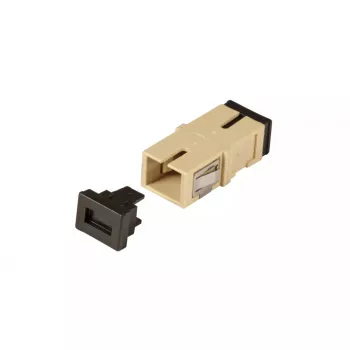 Kuituadapteri SC/PC EFB Elektronik 53513.1OM5 vaaleanvihreä