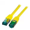 Verkkokaapeli EFB Elektronik MK6001.25Y RJ-45 Cat6a 25 m keltainen