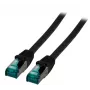 Verkkokkaapeli EFB Elektronik MK6001.50B RJ-45 Cat6a 50 m musta