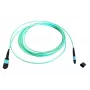 Kuitukaapeli MTP EFB Elektronik MTPF12MTPFOM3-2-A — OM3, 2 m, 50 µm, aqua