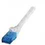 Verkkokaapeli EFB Elektronik K8109GR.2 — Cat6a U/UTP, RJ-45–RJ-45, 2 m, harmaa