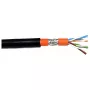 Verkkokaapeli EFB Elektronik 99733.50-CPR Cat.7 S/FTP (S-STP) musta 50 m