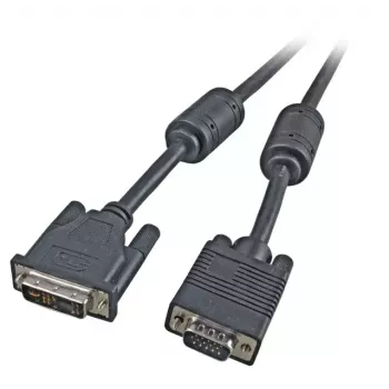 Videokaapeliadapteri EFB Elektronik K5436.3V2 — 3 m, DVI-A–VGA (D-Sub), musta
