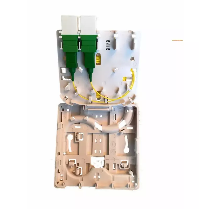 Verkkoliitäntärasia EFB Elektronik FTTH-BOX-IN-6, muovikotelo, 80×80×28 mm, valkoinen