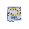 Verkkoliitäntärasia EFB Elektronik FTTH-BOX-IN-6, muovikotelo, 80×80×28 mm, valkoinen