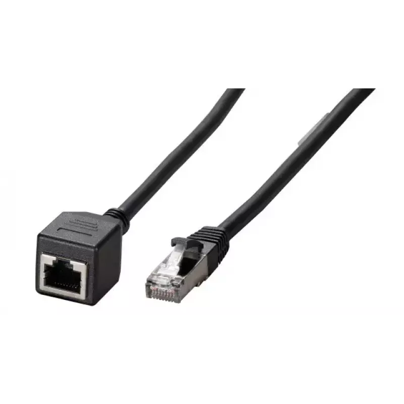 Verkkokaapeli EFB Elektronik K5546SW.10 RJ-45 Cat6a 10 m musta