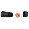 EFB Elektronik IP68DFKRJ456AWP kaapeliliitin 2x RJ-45 musta