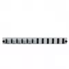 Kytkentäpaneelin lisävaruste EFB Elektronik SB-FP-6SC-D-V-OS2 — 1HE räkki, 432×13×43,5 mm, harmaa
