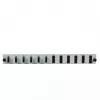 Kytkentäpaneelin lisävaruste EFB Elektronik SB-FP-6SC-D-V-OS2 — 1HE räkki, 432×13×43,5 mm, harmaa