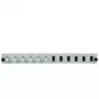 EFB Elektronik SB-FP-6SC-S-OM3 12-porttinen etulevy, jossa 6 LC Duplex -liitintä OM3, harmaa, 1U