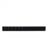 Kytkentäpaneelin lisävaruste EFB Elektronik SB-FP-S-6SC-D-V-OM4, 1HE räkki, 432×13×43,5 mm, musta