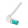 EFB Elektronik MK6001W.0,25G RJ-45 Cat6a S/FTP kulmikas patch-kaapeli, 0,25 m, harmaa