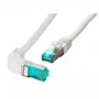 Verkkokaapeli EFB Elektronik MK6001W.1G RJ-45 Cat6a 1 m harmaa