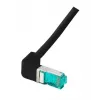 Verkkokaapeli EFB Elektronik MK6001W.0,5B 0,5 m Cat6a S/FTP musta