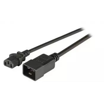 Virtakaapeli EFB Elektronik EK531.3V2, 3 m, C20-liitin C13-liittimeen, 250 V, 10 A, musta