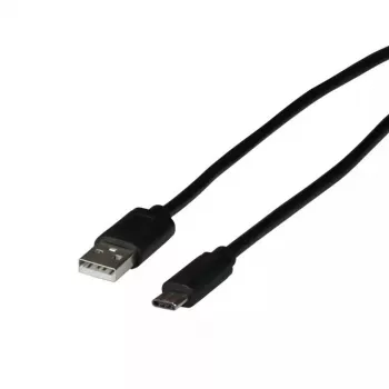 USB-kaapeli EFB Elektronik EBUSBC-USB20AK.1 USB 2.0 1 m USB-C USB-A musta