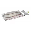 Patch-paneeli EFB Elektronik BA71901L24OM4 1U LC OM4 harmaa metalli rack-asennus