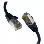 Verkkokaapeli M-Cab EC020200303 RJ-45 Cat8.1 2 m musta