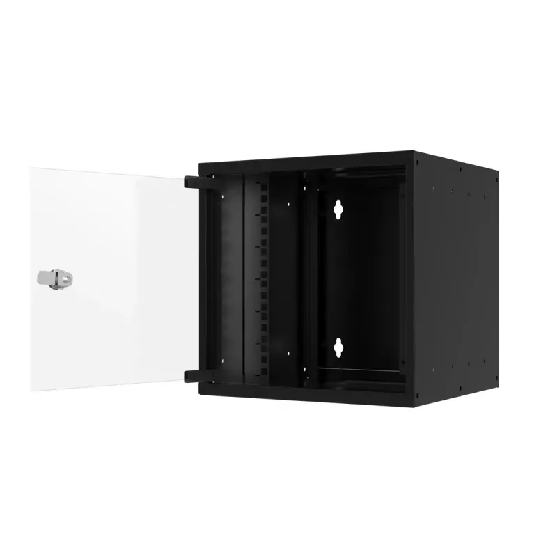 EFB Elektronik WGB-1004TS.30 10" seinäkaappi 4U, syvyys 300 mm, musta RAL 9005