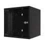 EFB Elektronik WGB-1004TS.30 10" seinäkaappi 4U, syvyys 300 mm, musta RAL 9005