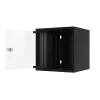 Seinäkaappi EFB Elektronik WGB-1006TS.30 6U musta