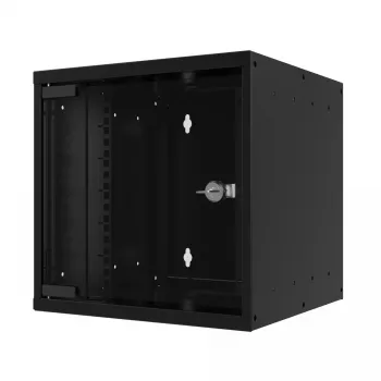 Seinäkaappi EFB Elektronik WGB-1006TS.30 6U musta