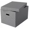 Säilytyslaatikko ESSELTE 628287 suorakaide kartonki harmaa 355×510×305 mm
