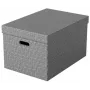 Säilytyslaatikko ESSELTE 628287 suorakaide kartonki harmaa 355×510×305 mm