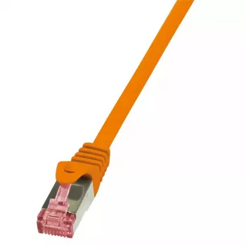 LogiLink 0,5m RJ-45 Cat6 S/FTP oranssi verkkokaapeli
