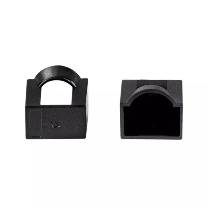 LogiLink MP0062 elektroniikkasuojakansi musta 50 kpl