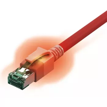 Verkkokaapeli Sacon 442624,7 punainen 7 m Cat6a S/FTP