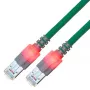 Verkkokaapeli Sacon 442607,700 turkoosi 7 m Cat6 S/FTP