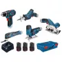 Bosch 0615A0017C 12V akku 5-osainen työkalusarja XL-Boxx-laatikolla
