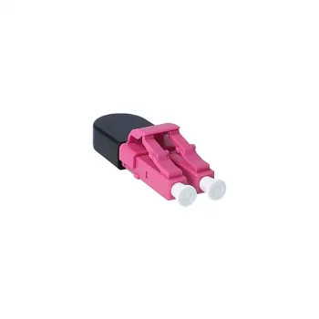 Kuituoptinen adapteri LC BlueOptics BOLBLCOM4 musta pinkki