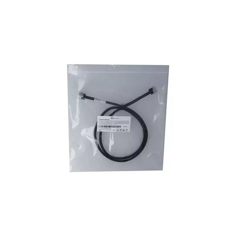 SAS-kaapeli BlueOptics BLIS4343-80CM 0,8 m 12 Gbit/s musta