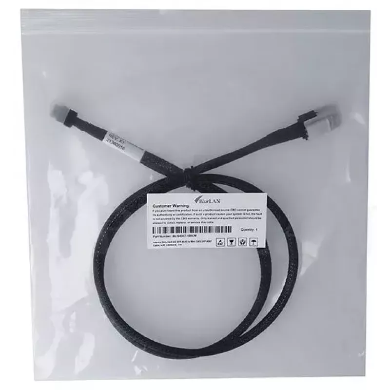 SAS-kaapeli BlueOptics BLIS4387-100CM 1 m MiniSAS-HD - MiniSAS 6 Gbit/s