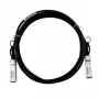 InfiniBand-kaapeli BlueOptics OS6360-CBL-60CM-BL 0,5 m SFP+ musta hopea