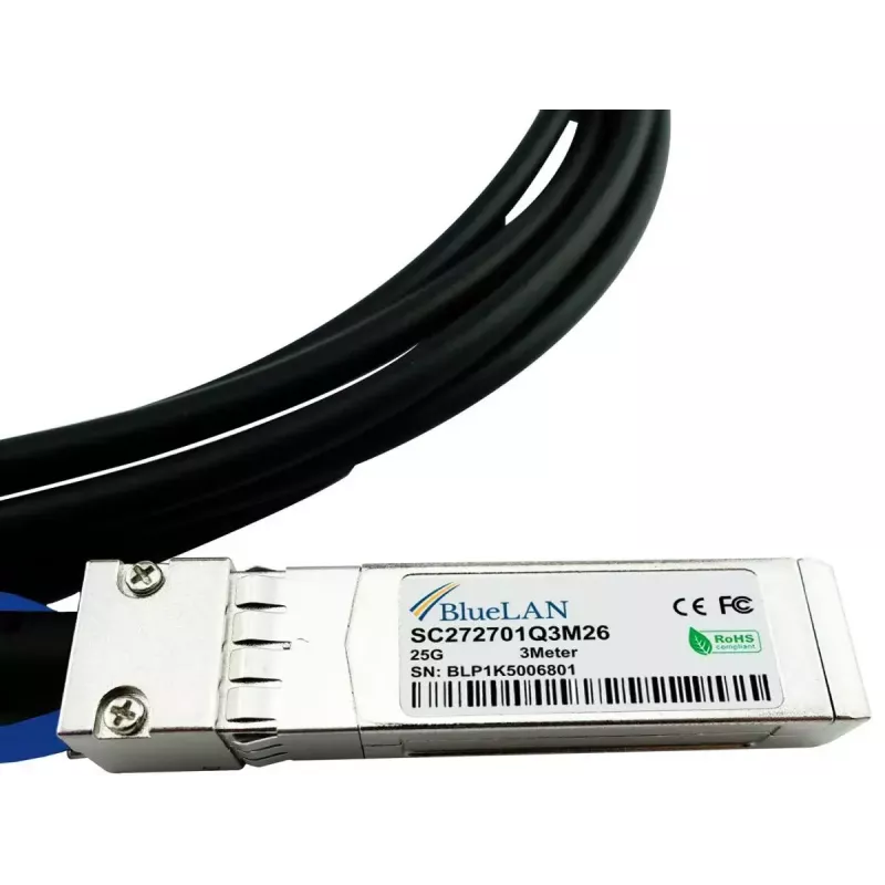 BlueOptics ET7302-DAC-2M-BL InfiniBand-kuitu-kaapeli 2 m SFP28