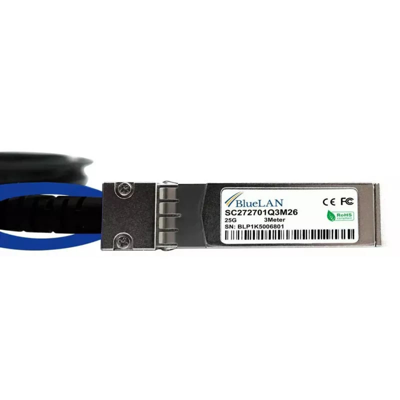 InfiniBand-/kuitu-kaapeli BlueOptics X66130-3-BL 3 m SFP28