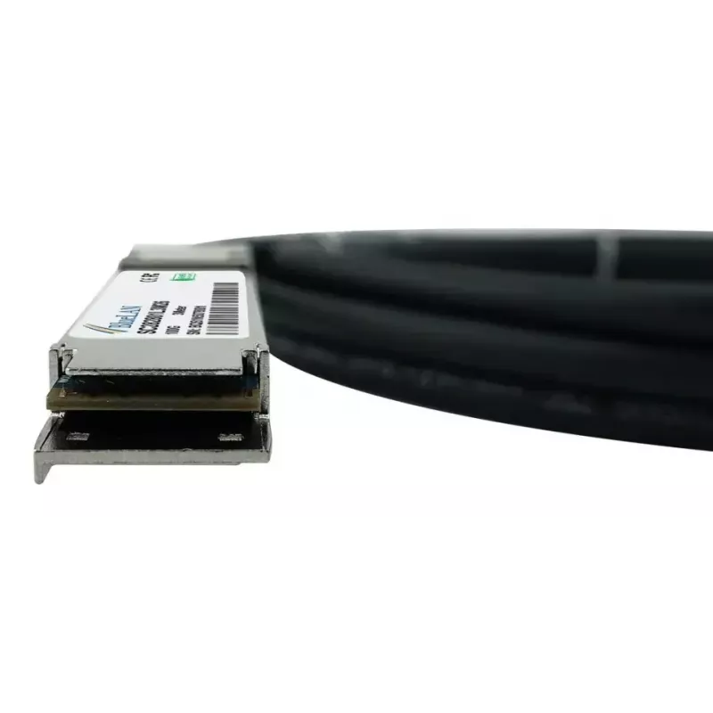 BlueOptics QSFP28 DAC-kaapeli SFP-DAC100-2M-BL 100GBASE-CR4 2 m, musta