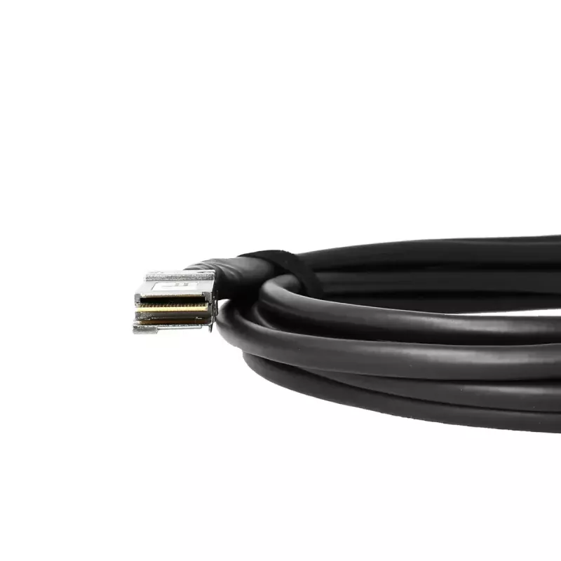 DAC-kaapeli BlueOptics PAN-QSFPDD-DAC-2M-BL QSFP-DD InfiniBand 2 m musta