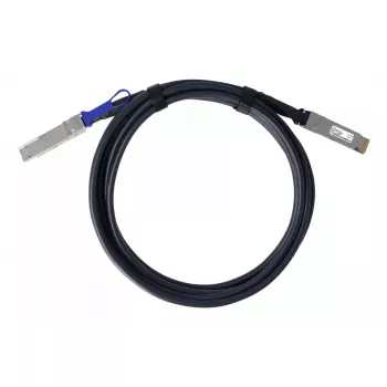 DAC-kaapeli BlueOptics PAN-QSFPDD-DAC-2M-BL QSFP-DD InfiniBand 2 m musta