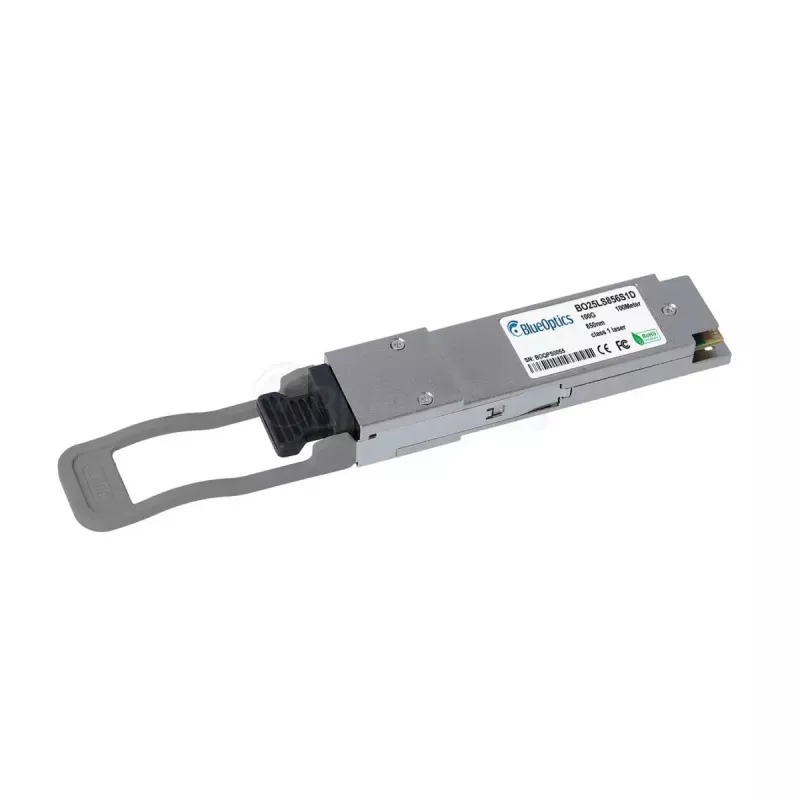 Kuitu-lähetin-vastaanotinmoduuli BlueOptics BO25LS856S1D-BO 100000 Mbit/s QSFP28