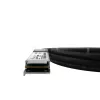 Verkkokaapeli BlueOptics DAC-Q28-S28-2M-BL QSFP28 4xSFP28 InfiniBand 2 m musta