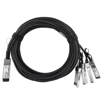Verkkokaapeli BlueOptics JG330A-BL QSFP 4 x SFP+ InfiniBand 3 m musta