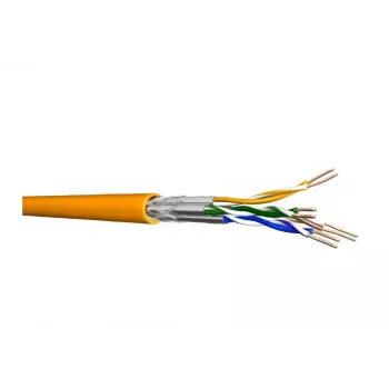 Verkkokaapeli Draka Comteq 60011605 Cat7 100 m oranssi