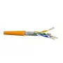 Verkkokaapeli Draka Comteq 60011605 Cat7 100 m oranssi