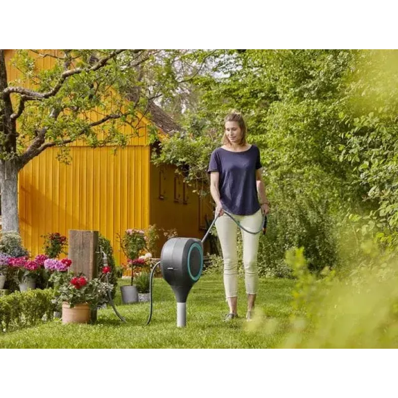 Gardena RollUp S puutarhaletku 15 m maanpäällinen teal
